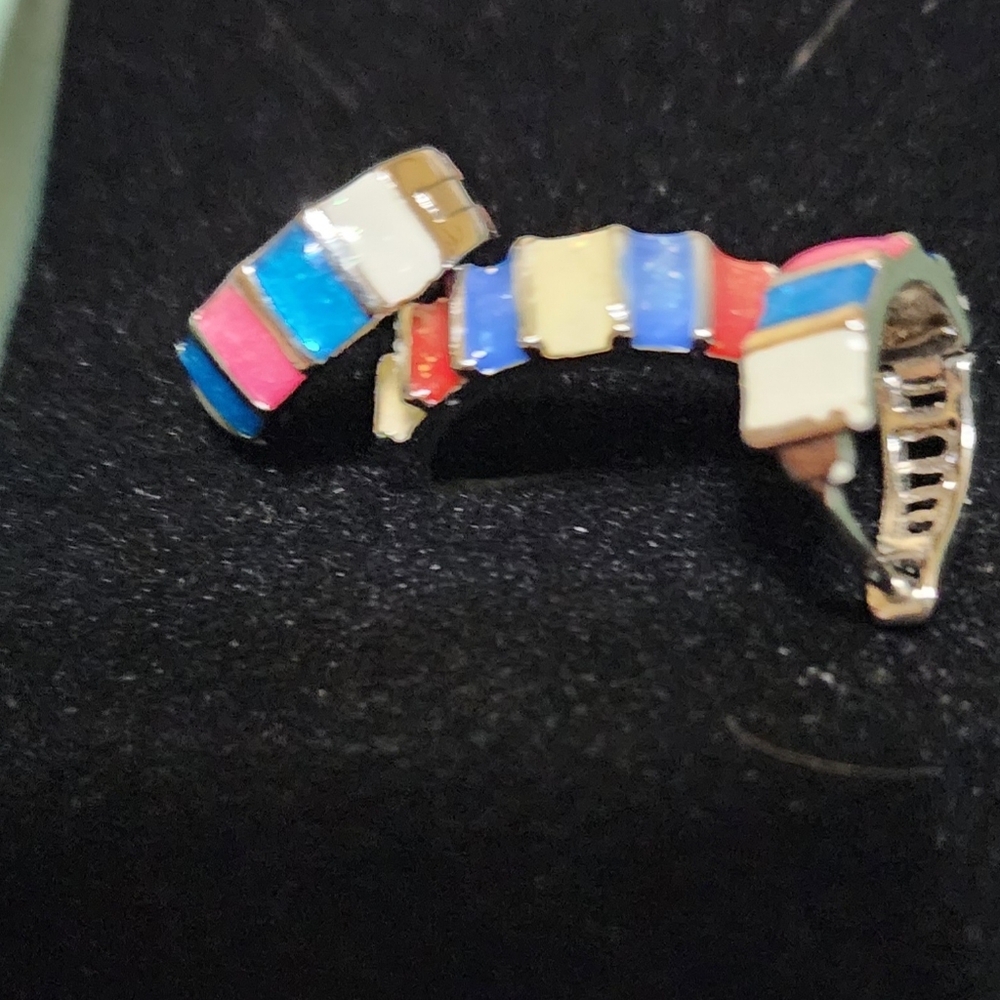 EUC Sterling Fire Opal Ring 💍